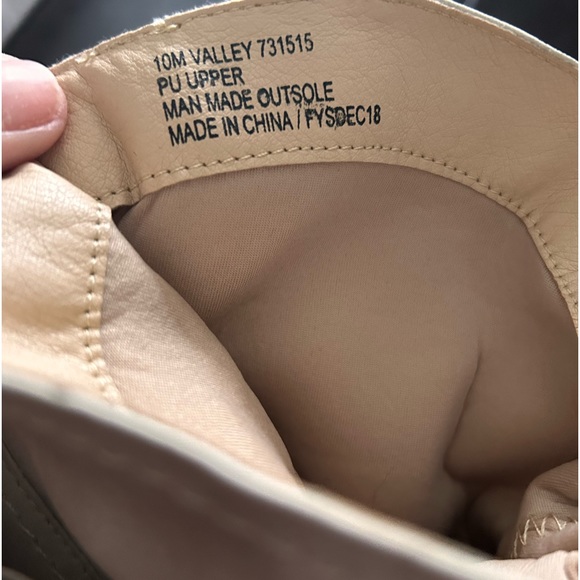 Daisy Fuentes Valley Beige Light Tan Ankle Boots size 10 - Picture 13 of 13